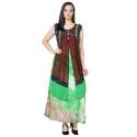 Party Wear Semi Stitched Georgette Kurtis thumb 2