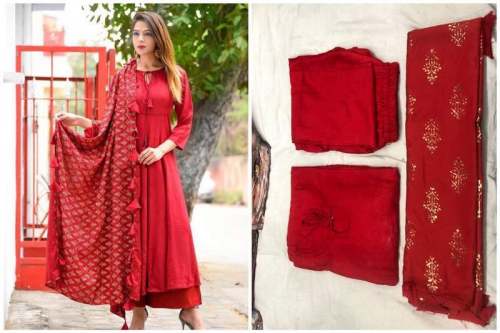 Fancy Designer Rayon Kurti With Dhoti