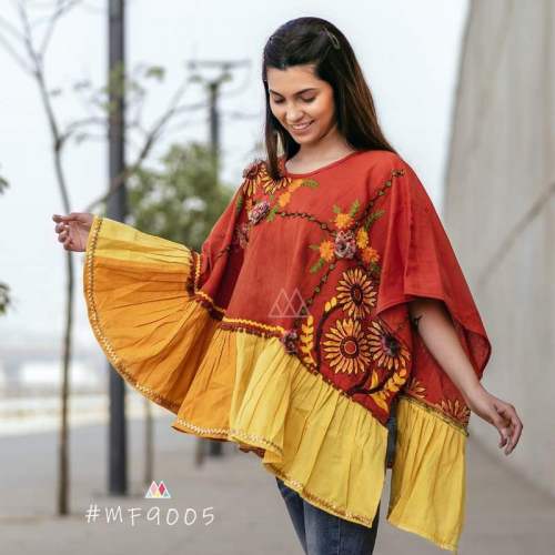 Stylish Girls Designer Embroidered Top