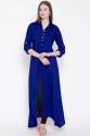 Casual Wear Plain Heavy Rayon Cotton Kurtis thumb 3