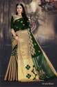 Party Wear Pure Silk Cotton Sarees thumb 3