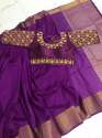 Rich Pallu Nylon Silk Sarees thumb 9