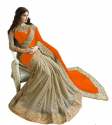 Wedding Wear Half And Half Georgette Sarees thumb 6