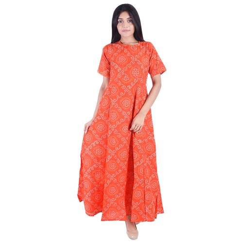 Cotton Printed Regular Wear Kurtis