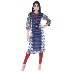 Girls Cotton Printed Kurtis