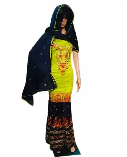Beautiful Heavy Embroidered Work Sharara Suits