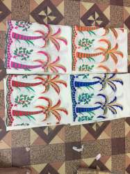 coconut print work palazzo