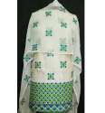 Green Designer Phulkari Suits