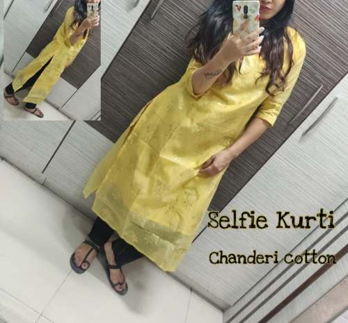 CHANDERI KURTI