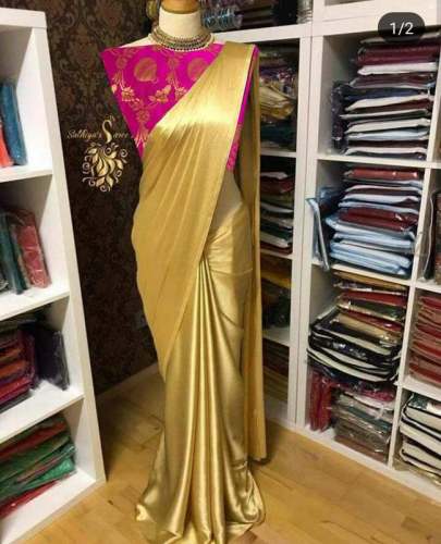 Exclusive Party Wear Satin Sarees