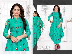 Fabulous Party Wear Printed Rayon Kurtis