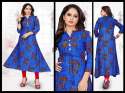 Fabulous Party Wear Printed Rayon Kurtis thumb 6