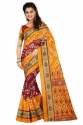 Fancy Bandhani Print Cotton Polyester Sarees thumb 2