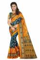 Fancy Bandhani Print Cotton Polyester Sarees thumb 3