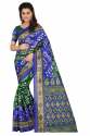 Fancy Bandhani Print Cotton Polyester Sarees thumb 5