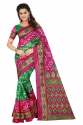 Fancy Bandhani Print Cotton Polyester Sarees thumb 6