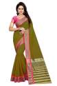 Festival Wear Cotton Polyester Sarees thumb 1