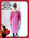 Formal Wear Printed Cotton Kurtis thumb 1