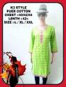 Formal Wear Printed Cotton Kurtis thumb 12