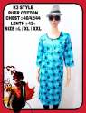 Formal Wear Printed Cotton Kurtis thumb 5