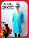 Formal Wear Printed Cotton Kurtis thumb 6