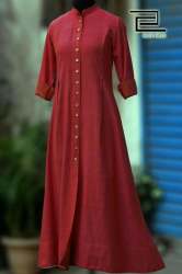 Khadi Long Kurtis