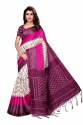 Ladies Fancy Printed Malgudi Silk Sarees thumb 2