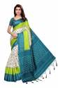 Ladies Fancy Printed Malgudi Silk Sarees thumb 3
