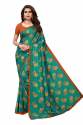 Ladies Fancy Printed Malgudi Silk Sarees thumb 9