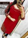 RAYON KURTI  thumb 4