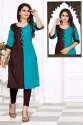 Stylish Girls Rayon Kurtis thumb 5