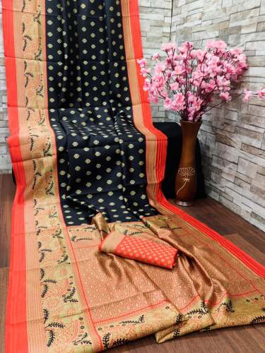 AAMRPALI Art Silk Designer Saree by Shree Balaji Textile
