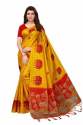 Beautiful Khadi With Jhalar Sarees thumb 1
