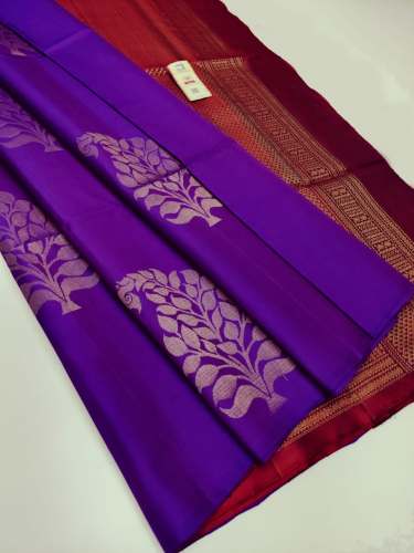 Borderless Silk Saree 