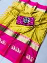 Designer Festival Pure Soft Silk Cotton Sarees thumb 2