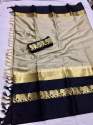 Duck Cotton Silk Sarees thumb 10