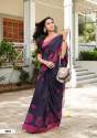 Designer Festival Wear Linen Sarees thumb 16