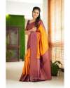 FRIENDSHIP Pure Soft lichi banarasi Katan Saree thumb 5
