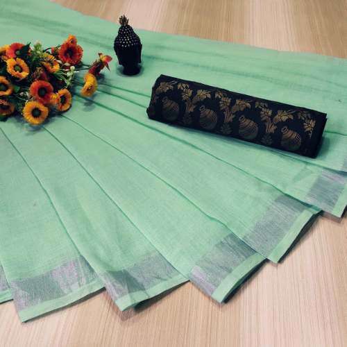 linen saree
