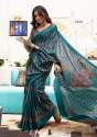 Naisha Silk Party Wear Linen Sarees thumb 3
