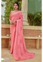 SAMIRA Satin Patta Embroidered Saree  thumb 1