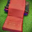 SANGAm Katan Silk Sarees with antique Jari