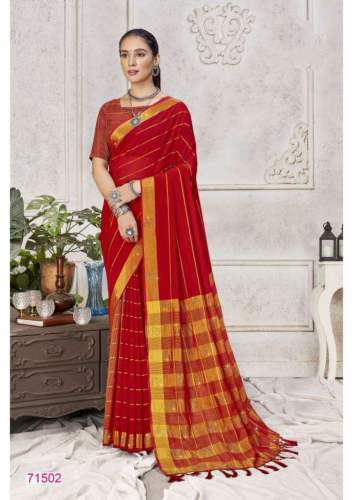 SARANGA Weightless Printed Swaroski Work Saree 