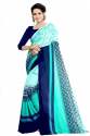 Trendy Georgette Printed Sarees thumb 8