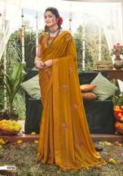 YASHODA Simer Bright Embroidered Work saree 