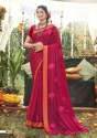 YASHODA Simer Bright Embroidered Work saree  thumb 5