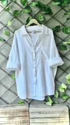 Ladies Plus Size Baggy Style Mulmul Shirts
