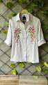 New Arrival Floral Embroidery Work Shirts For Ladies thumb 1