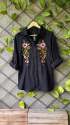 New Arrival Floral Embroidery Work Shirts For Ladies thumb 2