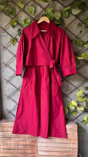 Stylish Ladies Wraparound Dress by urban darji lifestyle